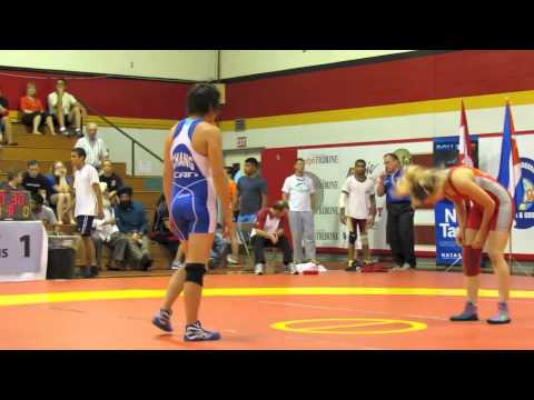 2012 Canada Cup: 59 kg Kathleen Kent (CAN) vs. Natasha Chang (CAN)