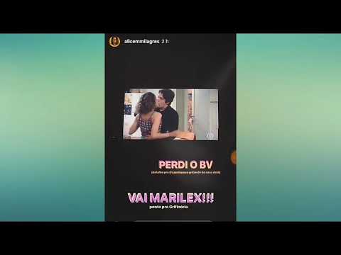 PRIMEIRO BEIJO DE MARIA ALICE E ALEX (FIRST KISS) #MARILEX