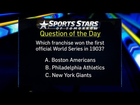Question of the Day: 1903 World Series