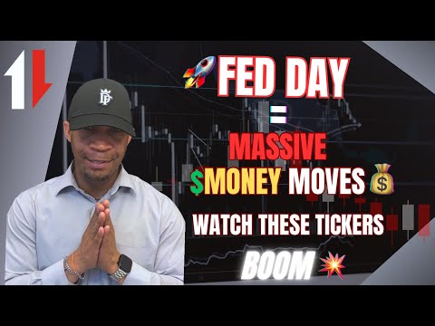 🚀Fed Day = MASSIVE Money Moves💰#SOFI #NVDA #PLTR #TSLA #SPY 
