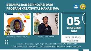 Webinar Sosialisasi Transformasi Digital PKM 2020