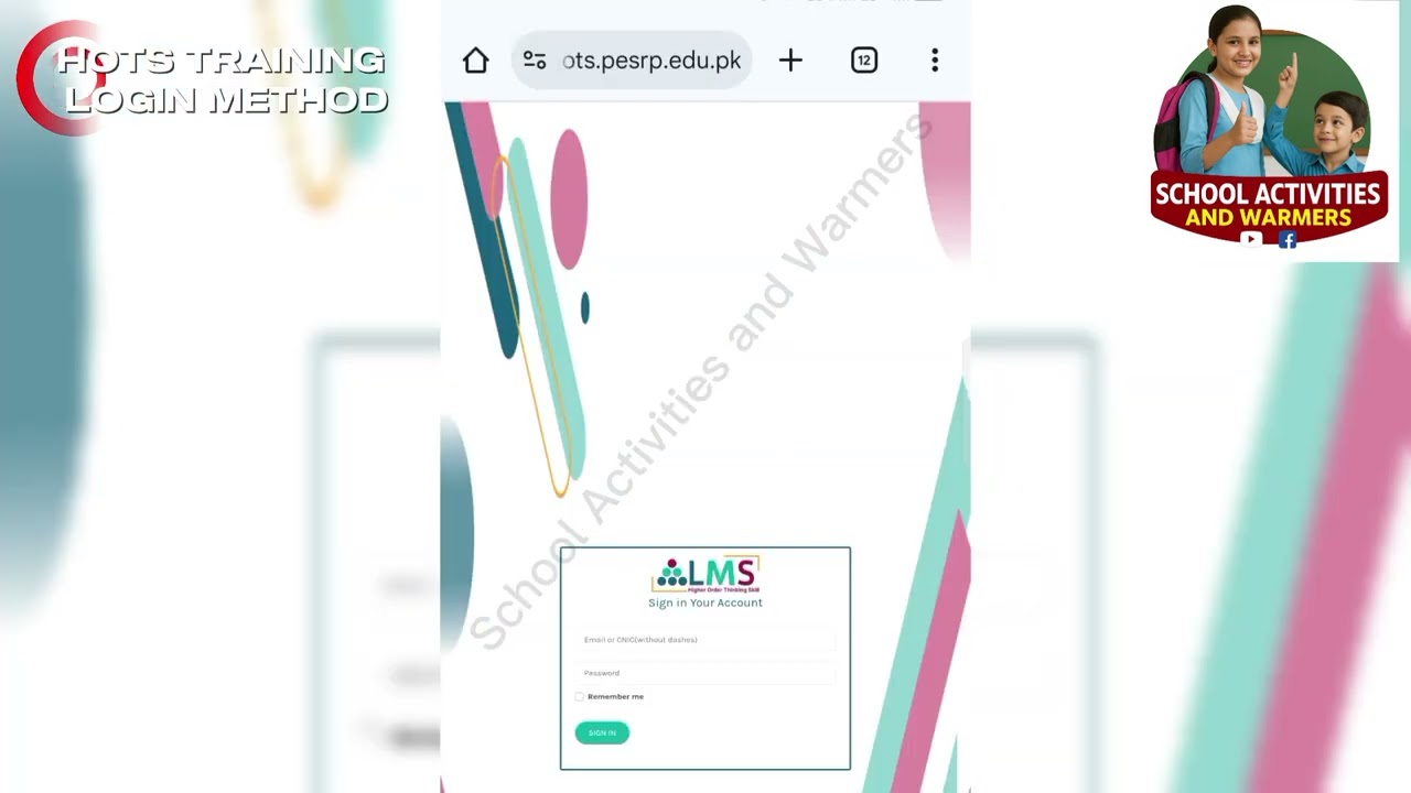 HOTS TRAINING LOGIN and PASSWORD | PST Training | MODULE 1, 2,3,4,5,6| Higher order Thinking skills 