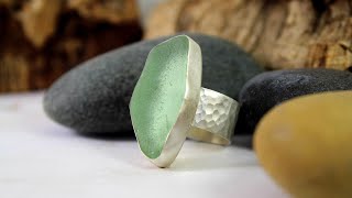 Making A Sea Glass Ring