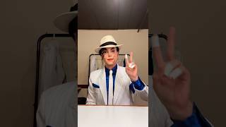 My transformation into Michael Jackson! ✌🏻 #impersonator #makeup #michaeljackson
