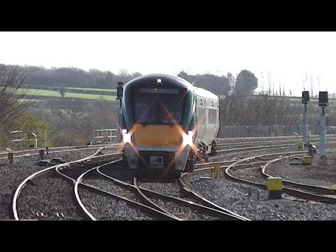 Irish Rail 22000 Class ICR Train number 22253 - Portarlington Station