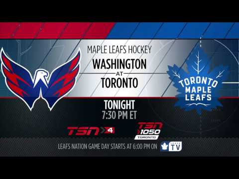 Maple Leafs Game Preview: Washington at Toronto - April 4, 2017