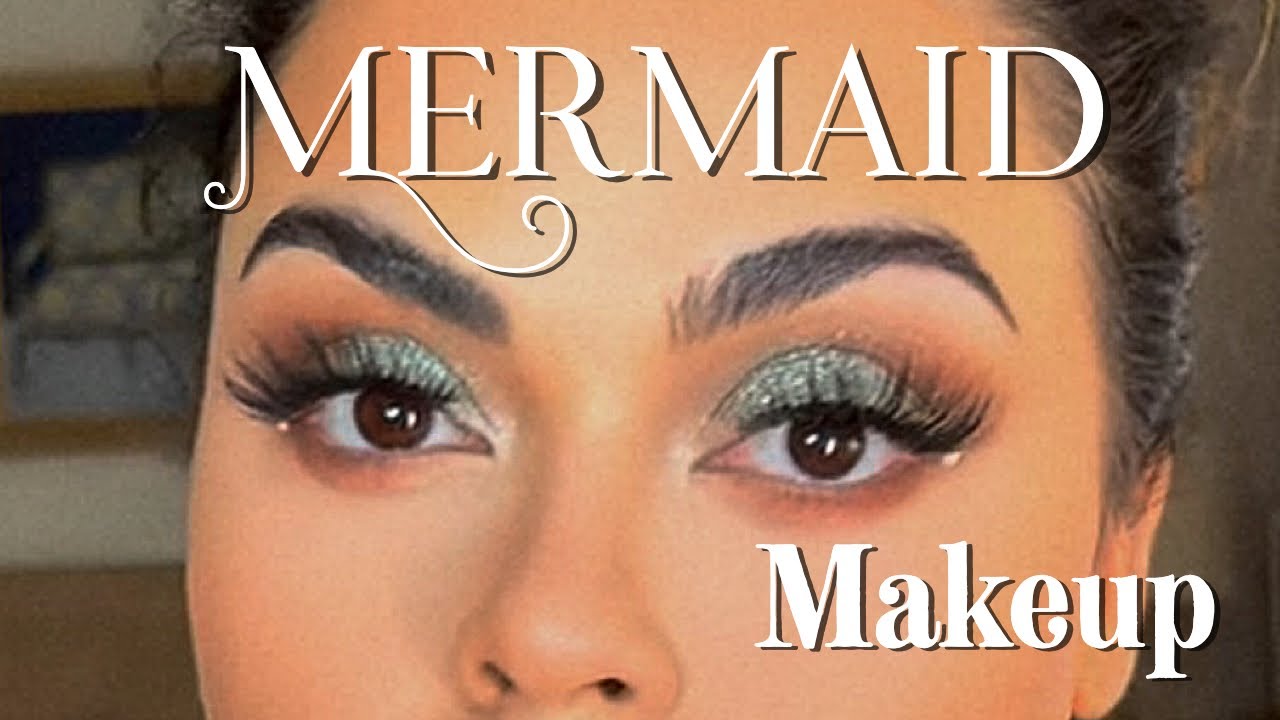 MERMAIDCORE MAKEUP LOOK 🧜🏽‍♀️✨🐬🌺 (GABRIELLA LASCANO)