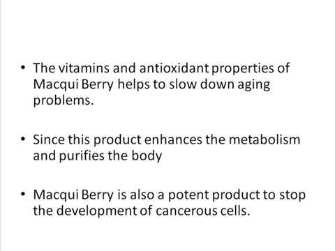 Macqui Berry  Reviews, Side efffects and Benefits of maqui berry