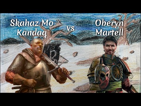 Broken Banners Battle Report: Skahaz (Targaryens) vs Oberyn (Martells) - Tournament Series