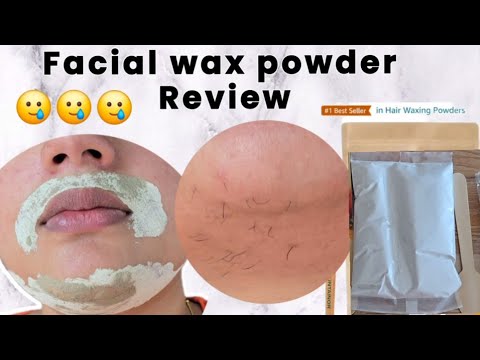 Amazon's Facial Wax Powder Unfiltered Review in 4K Closeup