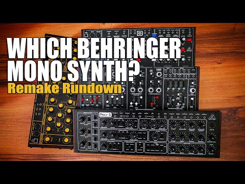 Behringer Classic Mono Synth Comparison and Review. Which one should you buy?