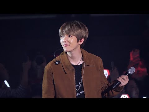 181012 엑소 (EXO) - 부메랑(Boomerang) [백현] BAEKHYUN 4K 직캠 Fancam (IBK참좋은콘서트) by Mera
