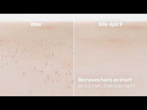 Epiliatorius SES9-341 Braun Silk•épil + FS1000 mini skustuvas video
