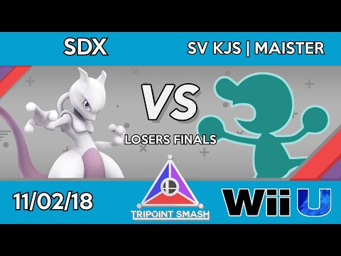 Tripoint 34 - Losers Finals - SDX (Mewtwo) Vs. SV KJS | Maister (Mr Game and Watch)