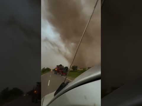 Extraño fenómeno meteorológico en María Susana. en la pcia de santa fe 22/11/25 #tormenta #luvias