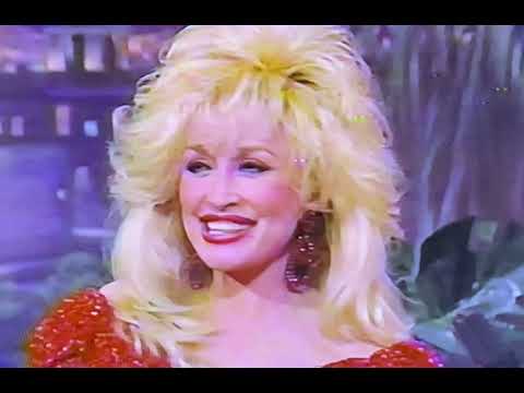 Dolly Parton & James Ingram performance and interview - Jay Leno - Jan  17, 1994