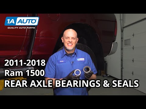 How to Replace Rear Axle Bearings & Seals 2011-2018 Ram 1500