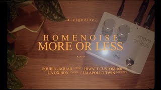 Video thumbnail for The most useful two knob pedal I own! Homenoise Audio More or Less | Vignette Demos by dots.sounds