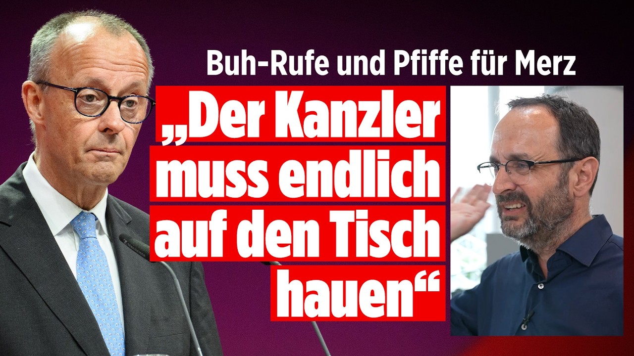 Merz beim DGB ausgebuht: „Der Kanzler muss endlich auf den Tisch hauen“ | Vertraulich