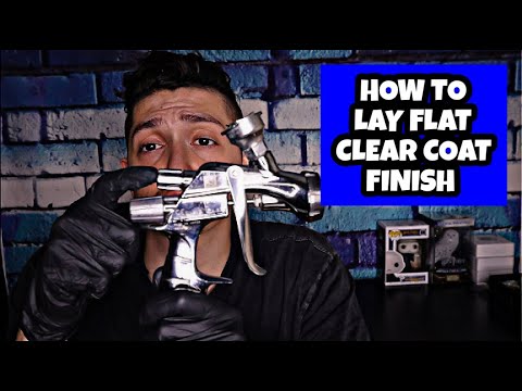 How To Lay Down A Smooth and Flat Clear Coat Finish with a SUPERNOVA