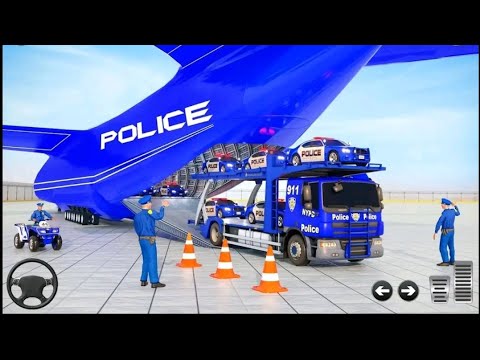 police cargo transport truck - us police game  ||modular gaming