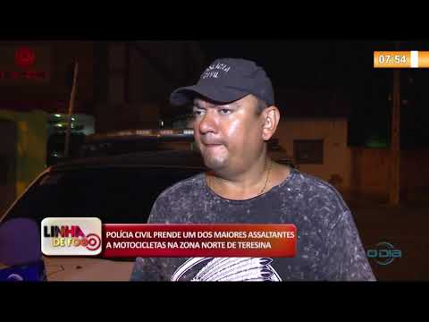 LINHA DE FOGO 08 01 2020 POLíCIA CIVIL PRENDE UM DOS MAIORES ASSALTANTES A MOTOCICLETAS DE TERESINA