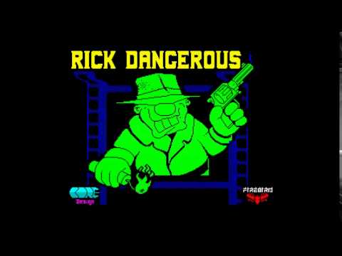 "Rick Dangerous" title music, ZX Spectrum 128k