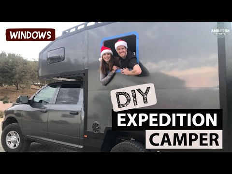Building Our Expedition Vehicle E11 - Windows & Heater