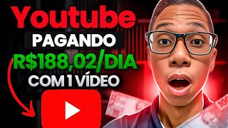 FAÇA $188 POR DIA NO YOUTUBE SEM GRAVAR VÍDEOS (Como Ganhar Dinheiro no Youtube 2025)
