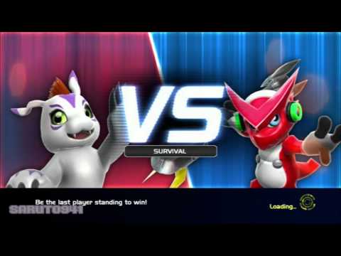 Digimon All-Star Rumble [PS3] Playthrough Part: 10 | Gomamon [1-3]