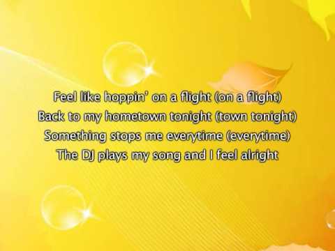 Miley Cyrus - Party in the USA [with lyrics]