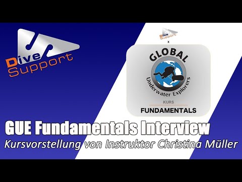 GUE Fundamentals: Interview und Kursvorstellung mit GUE Instruktorin Christina Müller | DiveSupport