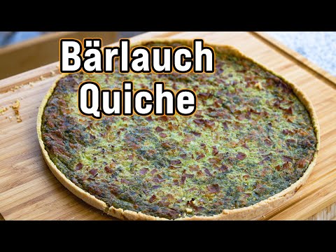 Bärlauch Rezept | Quiche Rezept | Bärlauch Quiche #bbqschwabe