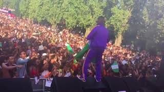 WIZKID exceptional performance of Come closer ft Drake at Notting Hill Carnival UK 2017