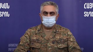 Пресс-конференция представителя МО РА Арцруна Ованнисяна