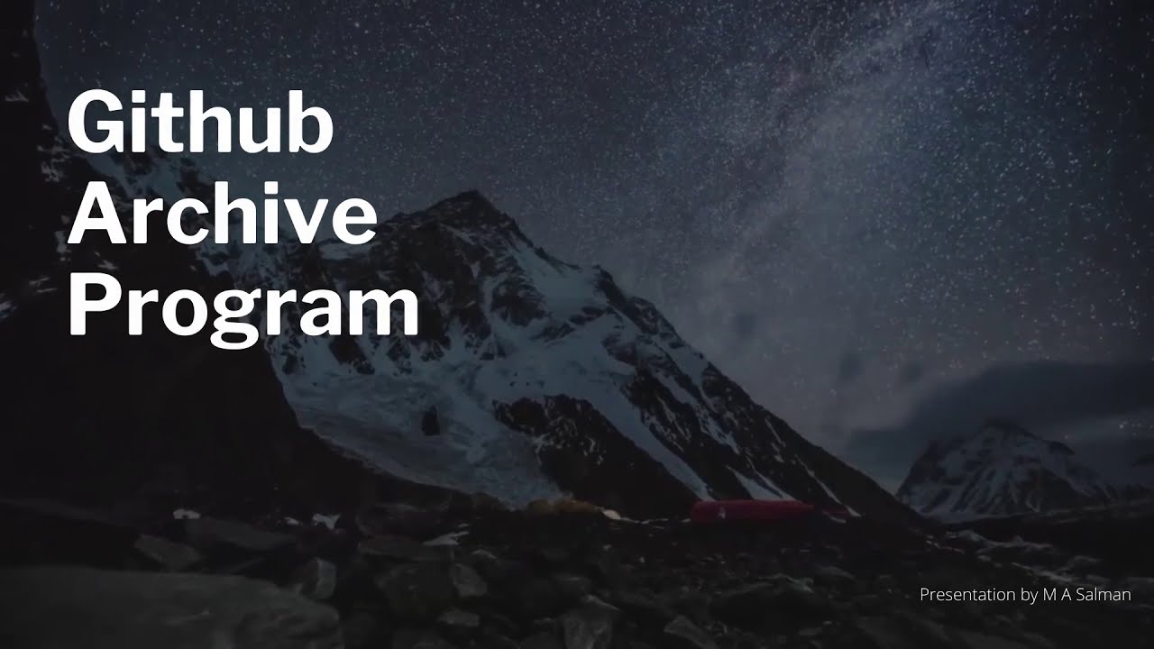 Github Archive Program - Arctic Code Vault - Arctic Code Vault Contributor Badge (No Ads)