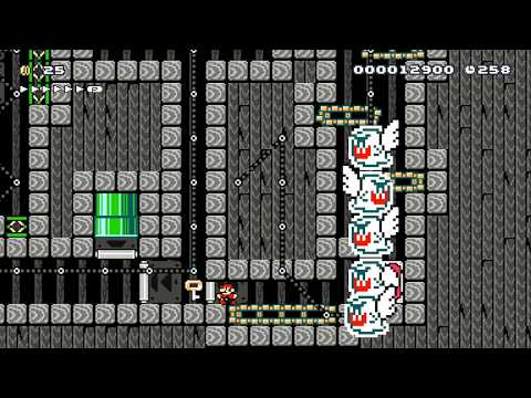[2-2] Abandoned Vineway Mansion by bruhhhhhh - SUPER MARIO MAKER - NO COMMENTARY 1bf