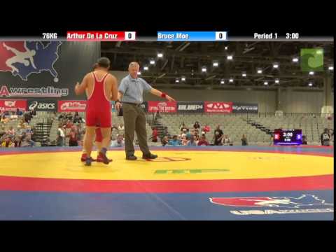 E Division 76KG - Arthur De La Cruz vs. Bruce Moe