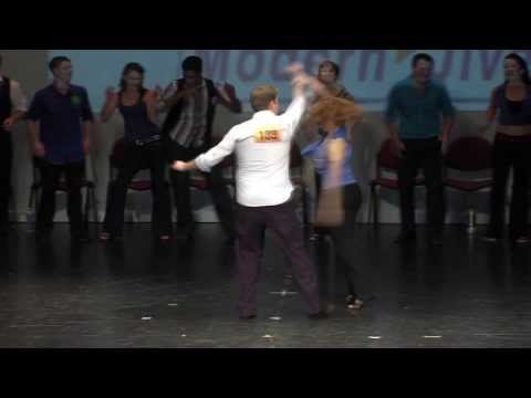 LeStep Brisbane 2012 Modern Jive Championship Finalists - Group Final