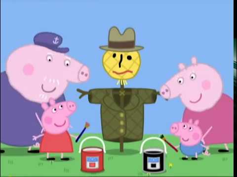 Świnka Peppa -  Strach na wróble NOWY ODCINEK 2016 PL