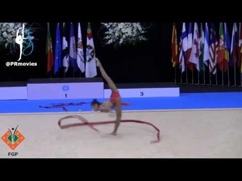 Aliya Assymova - KAZ - Fita (Ribbon) - Qualification - WC of Lisbon 2013