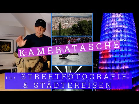 Kameratasche - Fototasche | für die STREETFOTOGRAFIE  & Reisefotografie
