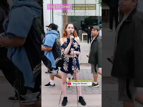 😮Eargasm Alert!💯German Girl Leaves You Breathless!💗Walkup Singer🍀Billie Eilish - No Time To Die