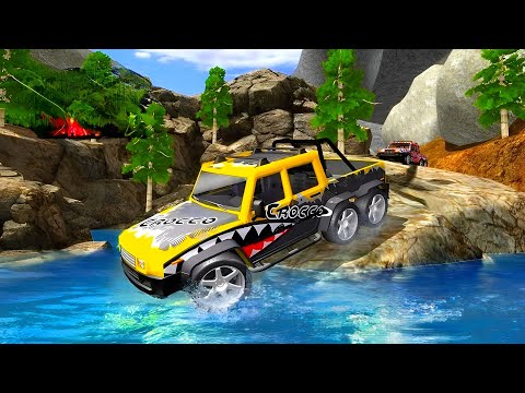 Luxury Jeep and Mountain Driver -  Off Road 6x6 Driving Adventure - Android Gameplay