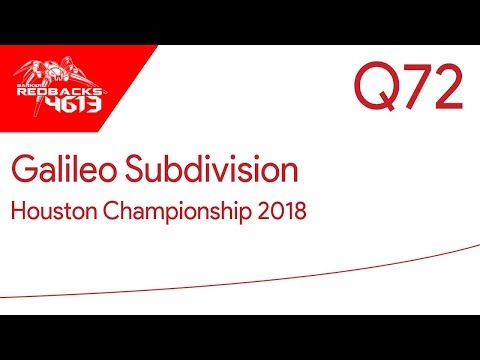 Q72 - Galileo 2018 | #Redbacks4613