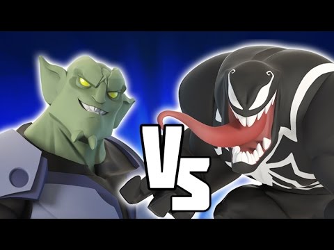 Green Goblin VS Venom - Disney Infinity BATTLES!