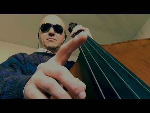 C minor Blues Bass Line Play Along Backing Track