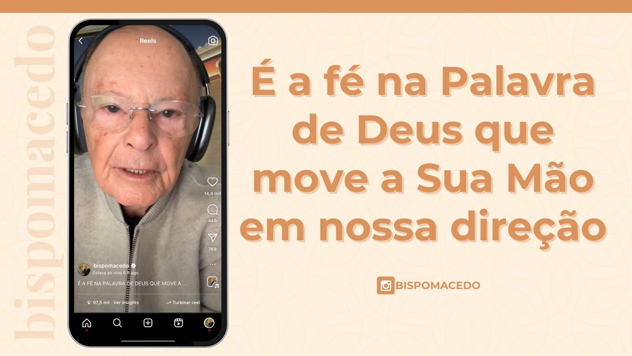 É a fé na Palavra de Deus que move a Sua Mão em nossa direção - Meditação Matinal 23/01/25