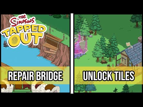 The Simpsons: Tapped Out | New Frontier Land Expansion Walkthrough