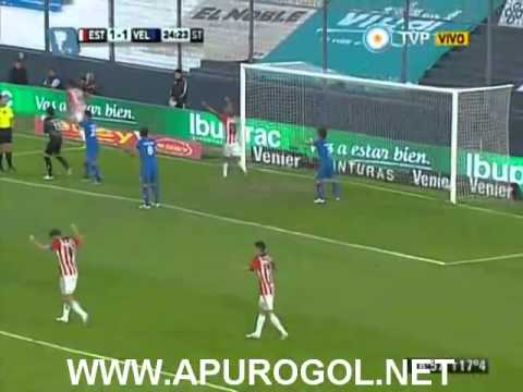 Estudiantes de la Plata vs Vélez Sarsfield (3-2) Primera División 2014 Fecha 9